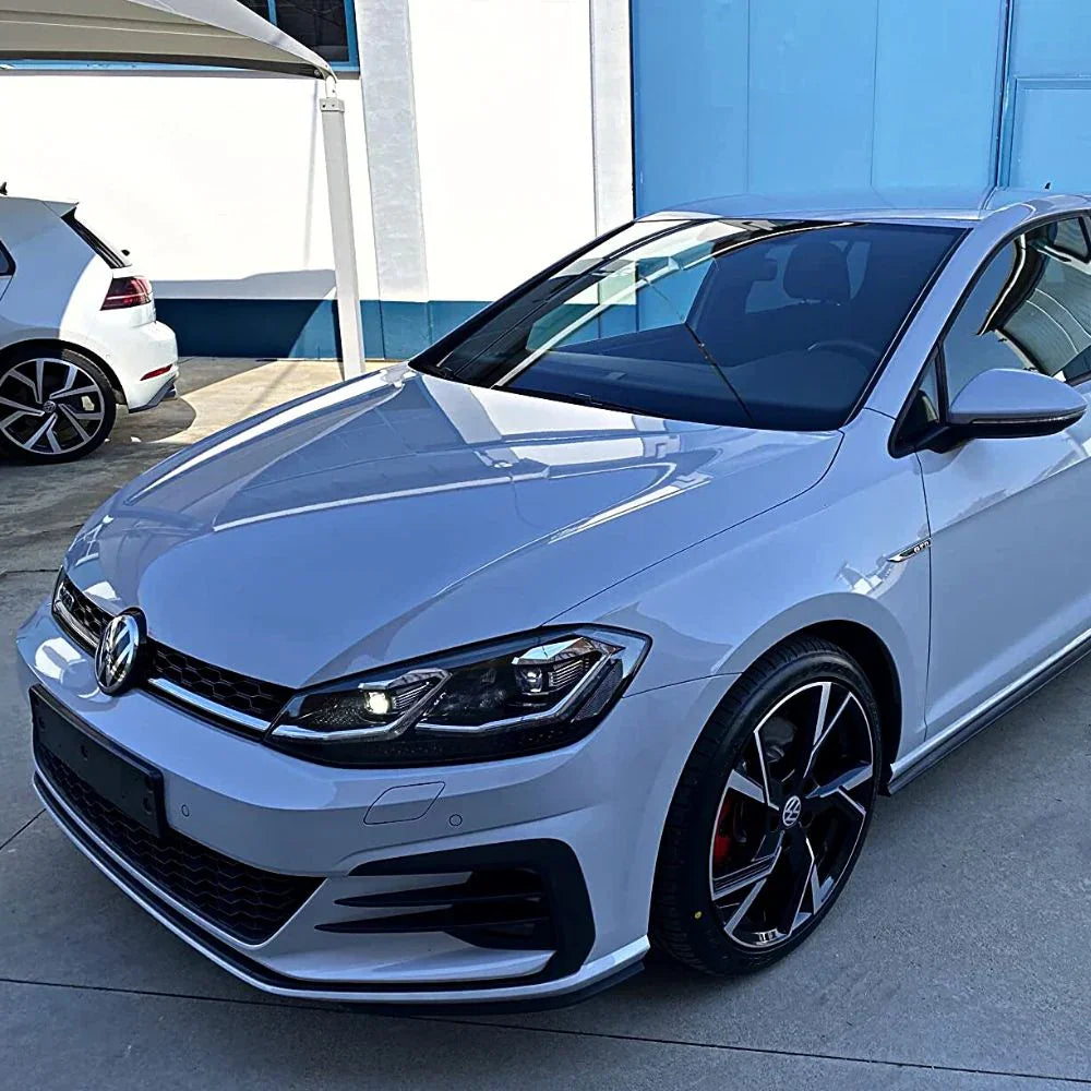 VW Golf 7 2012-2017 Fari Anteriori LED Look R-Line Freccia SEQ - autorivallo