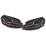 VW Golf 7.5 2017-2020 Fari Anteriori Look GTI Full LED Osram - autorivallo