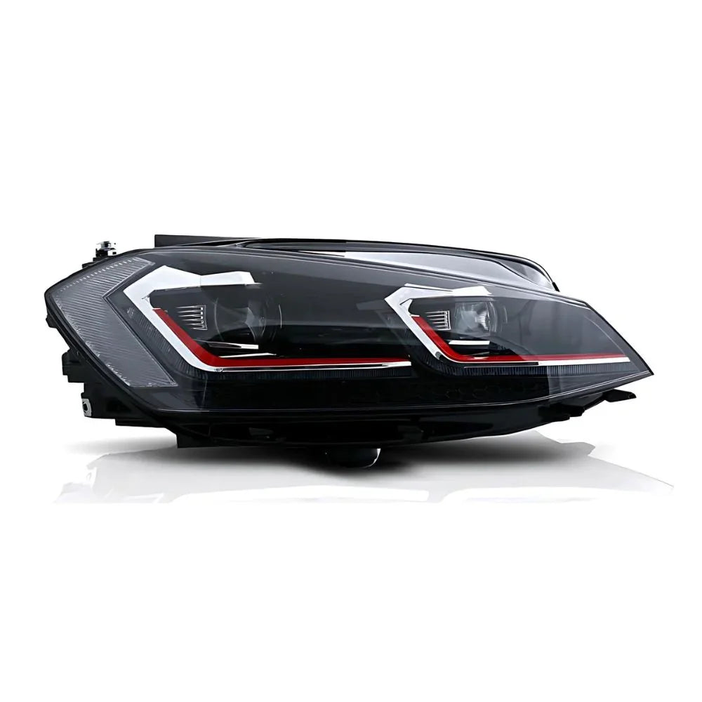 VW Golf 7.5 2017-2019 Fari Anteriori Full LED GTI Look SEQ - autorivallo