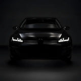 VW Golf 7 2012-2017 Fari Anteriori Full Led OSRAM Xenon Neri - autorivallo