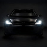 VW Golf 7 2012-2017 Fari Anteriori Full Led OSRAM Xenon Neri - autorivallo