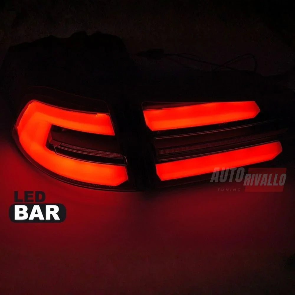 VW Golf 7.5 Variant 2017-2019 Fari Posteriori Full LED Rosso - autorivallo