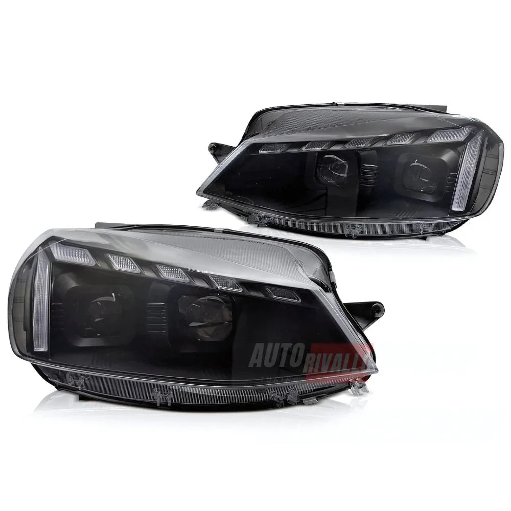 VW Golf 7.5 2017-2019 Fari Anteriori DRL LED Freccia SEQ - autorivallo