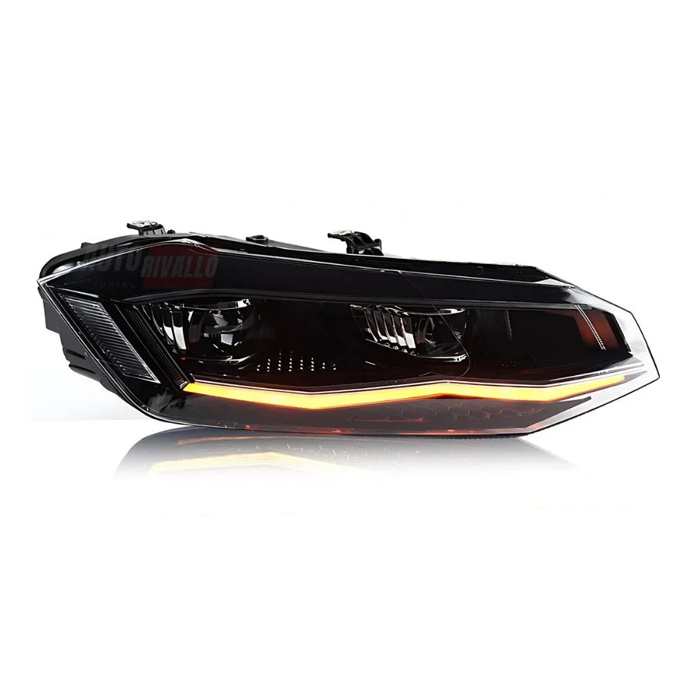 VW Polo MK6 AW 2017-2021 Fari Anteriori LED R-Line Design - autorivallo