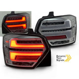 VW Polo 2G AW 2017-2021 Fari Posteriori a LED SEQ Fumè - autorivallo