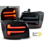 VW Polo 2G AW 2017-2021 Fari Posteriori a LED SEQ Nero - autorivallo