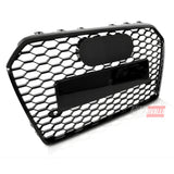 Audi A6 C7 4G 2014-2018 Griglia Anteriore RS6 Look Nero Lucido - autorivallo