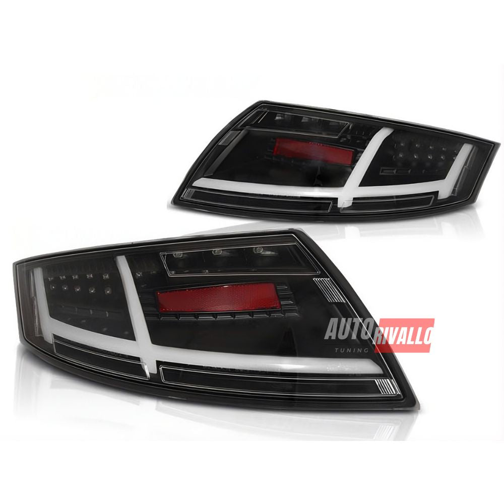 Stop LED Audi TT 8J nero design lightbar posteriore