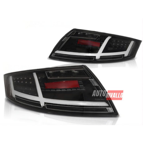 Stop LED Audi TT 8J nero design lightbar posteriore