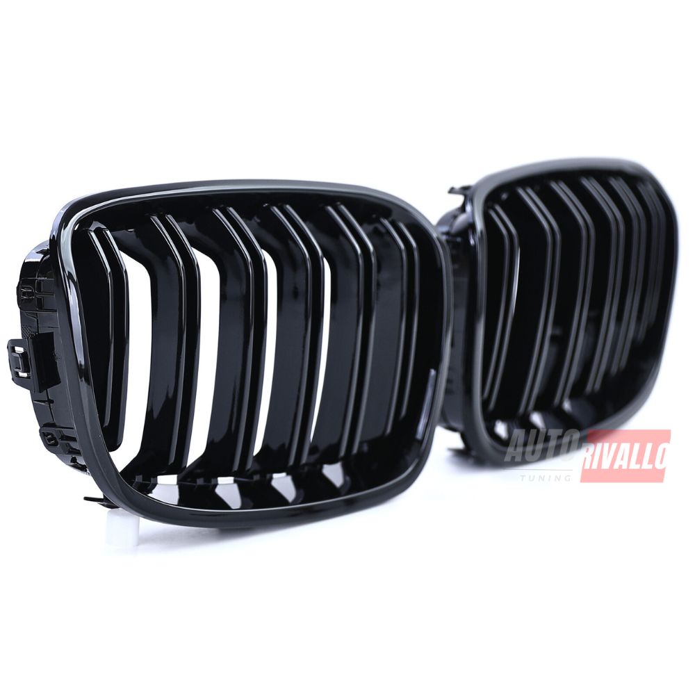 BMW Serie 1 F20 F21 2011-2014 Griglia M-Sport Look Nera - autorivallo