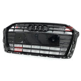 Audi A3 8V 2016-2020 Griglia Anteriore Look S3 Calandra Nera - autorivallo