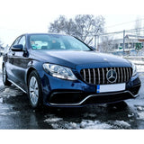 Calandra anteriore GT Look compatibile con Mercedes C W205 2014-2018