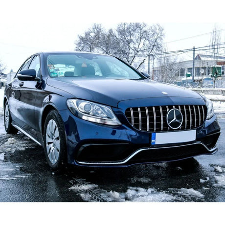 Calandra anteriore GT Look compatibile con Mercedes C W205 2014-2018