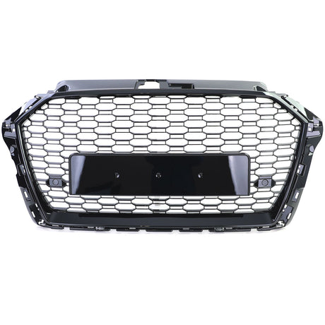 Audi A3 8V 2016-2020 Griglia Anteriore RS3 Look Nero - PDC
