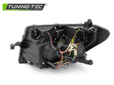 VW Crafter II 2017-2024 Fari Anteriori LED Light Tube Nero - autorivallo