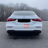 Mercedes Classe E W213 Berlina 2020-2023 Diffusore AMG E55 Look