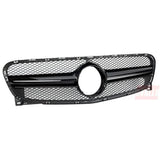 Calandra anteriore AMG look nera lucida per Mercedes GLA X156 2013-2016