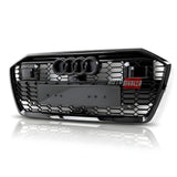 Griglia Audi A6 C8 nido d'ape con ACC Radar – Massima funzionalità e design RS