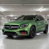 Griglia anteriore tuning argento per Mercedes GLA X156 2013-2016