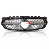 Calandra Tuning Mercedes B W247 Autorivallo - Mascherina sportiva in Argento Look