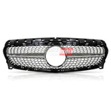 Griglia Mercedes CLA C117 X117  2015-2019 Diamond look silver - Design esclusivo premium.