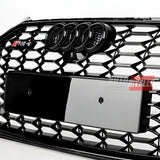 Mascherina Audi A4 B9 (2019-2024) Design Aggressivo RS. Griglia anteriore sportiva di alta qualità.