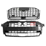 AUDI A8 D5 2021+ Griglia Anteriore S-Line Look - Nero Cromato
