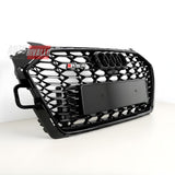 Calandra Tuning Audi A4 B9 RS Look. Mascherina aggressiva con nido d'ape per un upgrade estetico.
