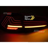 VW Golf 7 12-19 Fanali Posteriori Full LED Laser Rosso Scuro - autorivallo