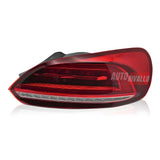 VW Scirocco 2008-2014 Fanali Stop Posteriori Full LED Rosso - autorivallo