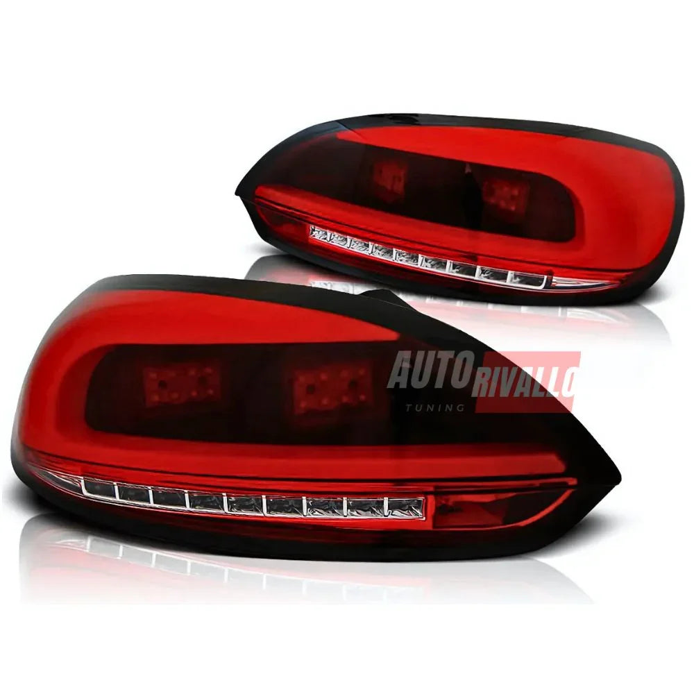 VW Scirocco 2008-2014 Fanali Stop Posteriori LED Rosso - autorivallo