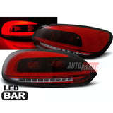 VW Scirocco 2008-2014 Fanali Stop Posteriori LED Rosso Fumé - autorivallo