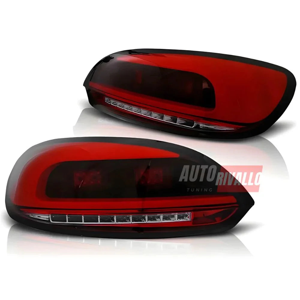 VW Scirocco 2008-2014 Fanali Stop Posteriori LED Rosso Fumé - autorivallo