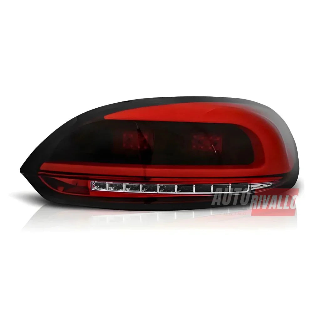 VW Scirocco 2008-2014 Fanali Stop Posteriori LED Rosso Fumé - autorivallo