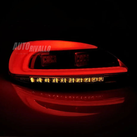 VW Scirocco 2008-2014 Fanali Stop Posteriori LED Rosso Fumé - autorivallo