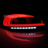 VW Scirocco 2008-2014 Fanali Stop Posteriori LED Rosso - autorivallo
