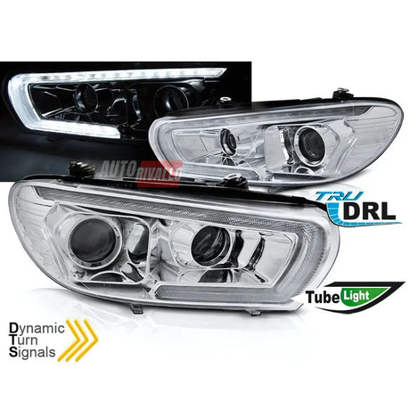 VW Scirocco 08-14 Fari Anteriori LED DRL Con Frecce Dinamiche - autorivallo