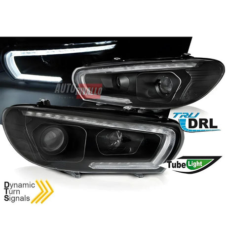 VW Scirocco 08-14 Fari Anteriori LED DRL Con Frecce Dinamiche - autorivallo