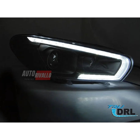 VW Scirocco 08-14 Fari Anteriori LED DRL Con Frecce Dinamiche - autorivallo