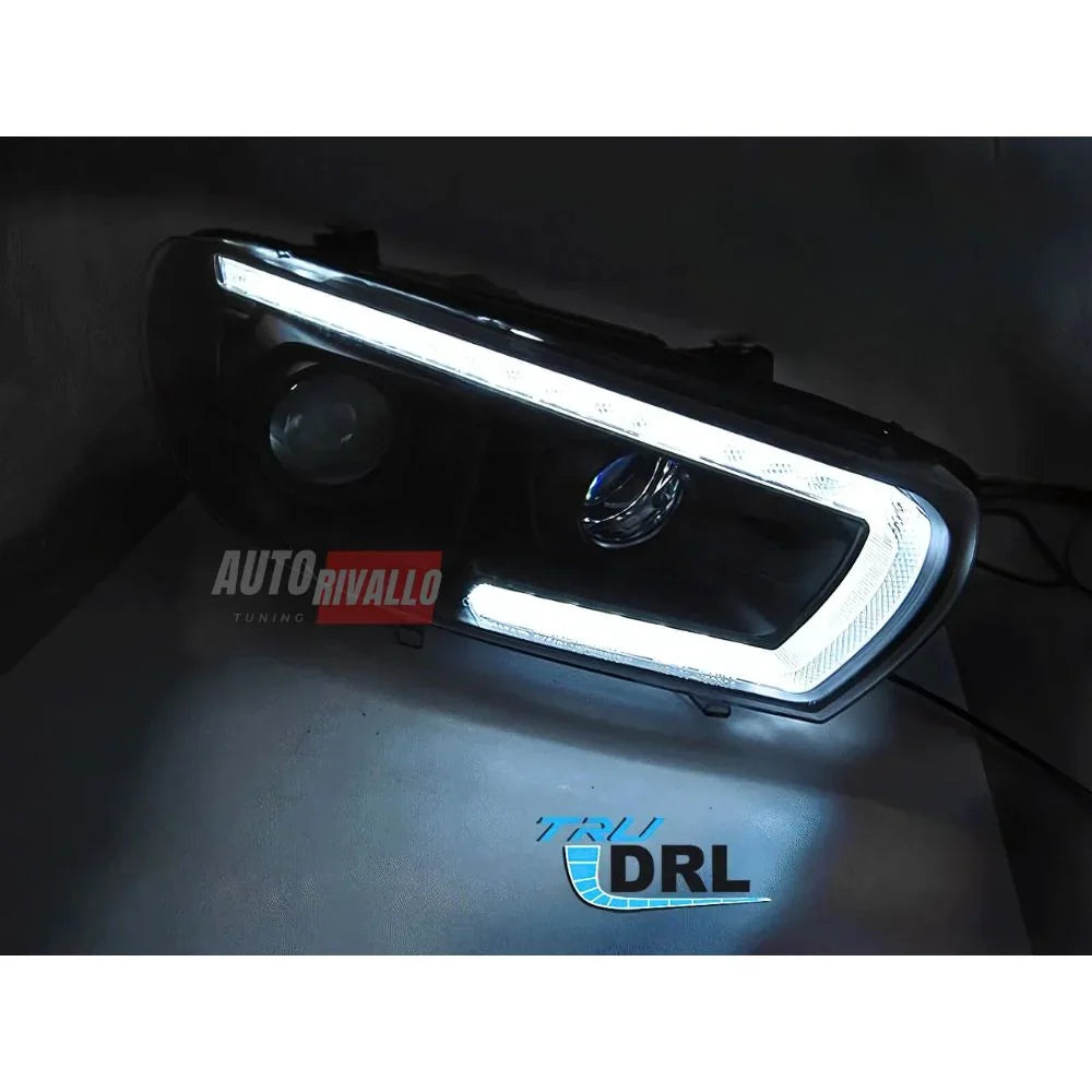 VW Scirocco 08-14 Fari Anteriori LED DRL Con Frecce Dinamiche - autorivallo