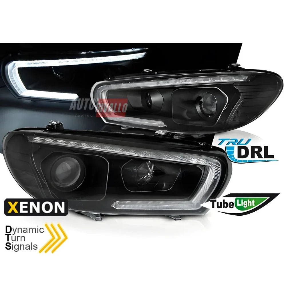 VW Scirocco 2008-2014 Fari LED DRL Frecce Dinamiche (Xenon) - autorivallo