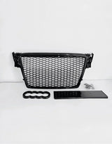 Audi A4 B8 8K 2007-2011 Griglia RS4 Look Nero Lucido con PDC - autorivallo