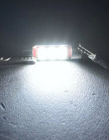 Luci Targa C5W 36mm LED 12smd 400lm Bianco Ghiaccio 5600K - autorivallo