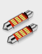Luci Targa C5W 36mm LED 12smd 400lm Bianco Ghiaccio 5600K - autorivallo