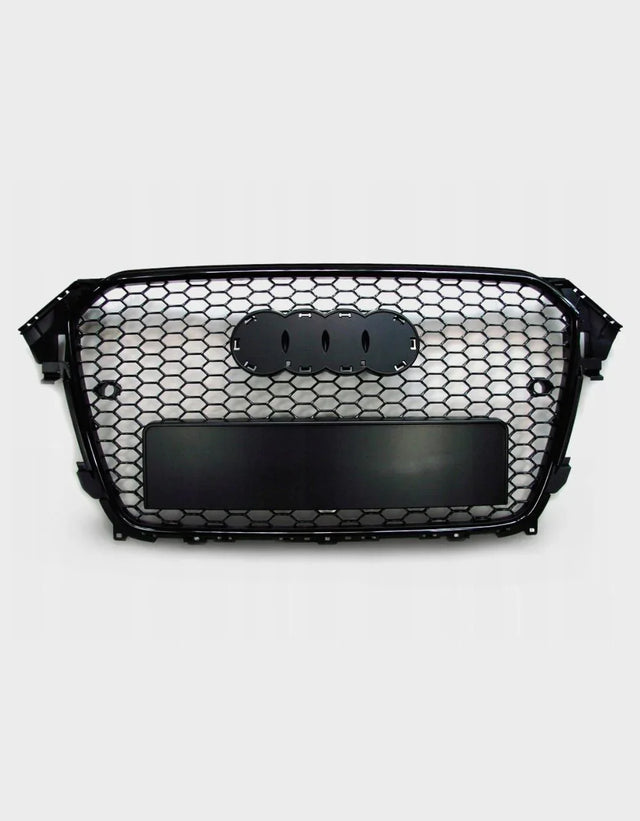 Audi A4 B8 8K 2011-2015 Griglia Radiatore RS4 Look Nero Lucido - autorivallo