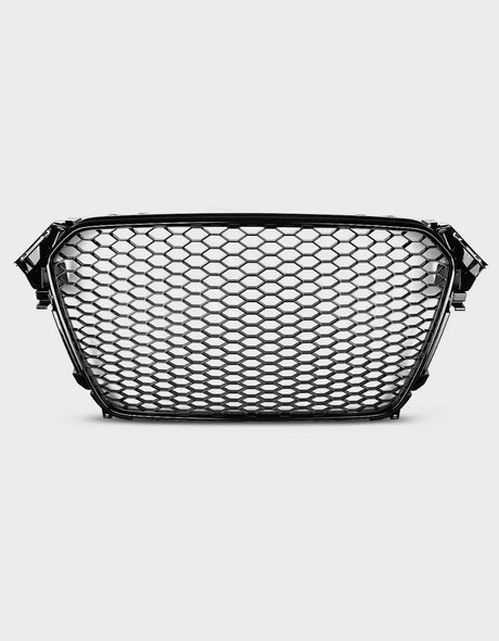 Audi A4 B8 8K 2011-2015 Griglia Radiatore RS4 Look Nero Lucido - autorivallo