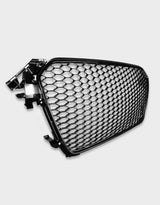 Audi A4 B8 8K 2011-2015 Griglia Radiatore RS4 Look Nero Lucido - autorivallo
