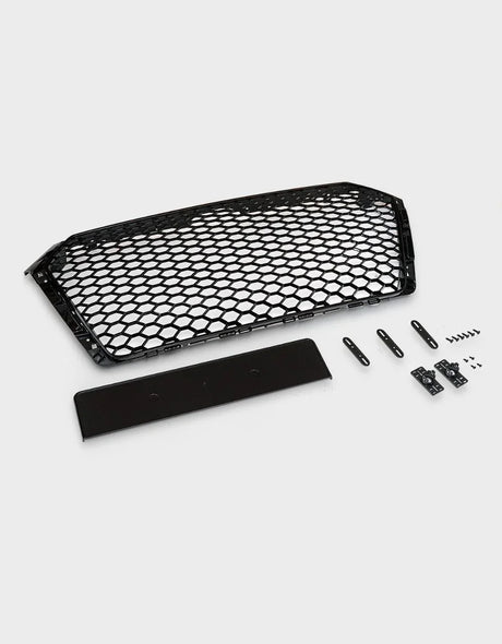 Audi A4 B9 2015-2019 Griglia Radiatore RS4 Look Nero Lucido - autorivallo