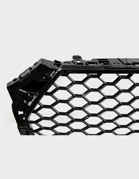 Audi A4 B9 2015-2019 Griglia Radiatore RS4 Look Nero Lucido - autorivallo