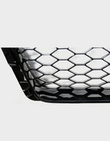 Audi A4 B9 2015-2019 Griglia Radiatore RS4 Look Nero Lucido - autorivallo